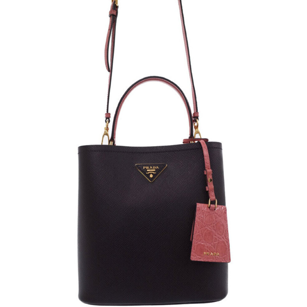 Prada Panier Saffiano Leather Bag